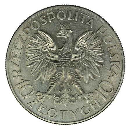 Polska 10 Złotych 1933 - Jan III Sobieski