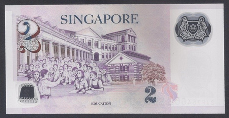 Singapur 2 Dolary 2006