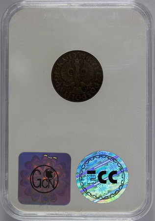 Polska 5 Groszy 1934 rok - GCN XF 40