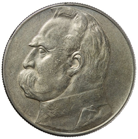 Polska 10 Złotych 1937 - Józef Piłsudski