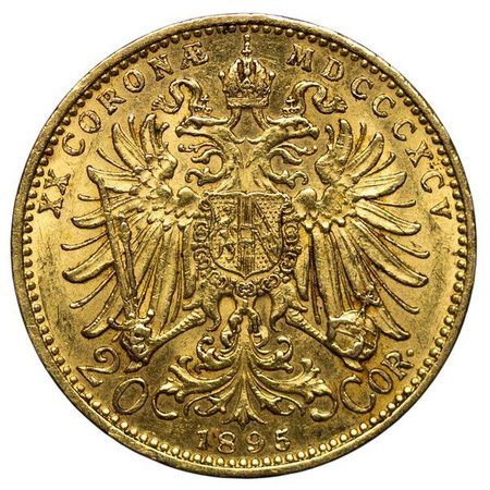 Austria 20 Koron 1895 - Franciszek Józef I