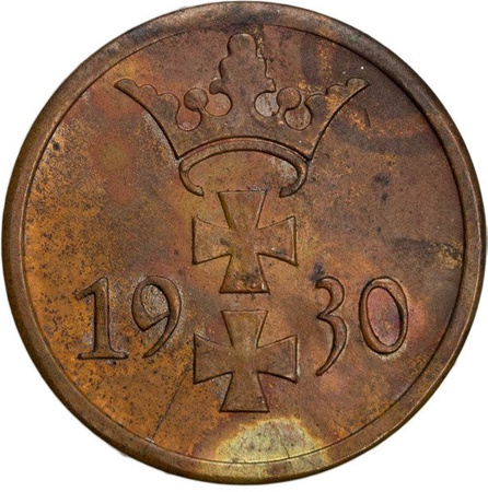 Wolne Miasto Gdańsk 1 Fenig 1930