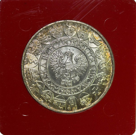 Polska 100 Złotych 1966 - Mieszko i Dąbrówka, Próba