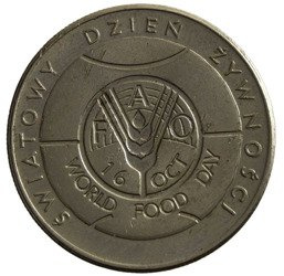 Polska PRL 50 Złotych 1981 - Światowy Dzień Żywności