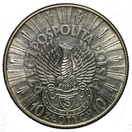 Polska 10 Złotych 1934 - Józef Piłsudski, Strzelecki