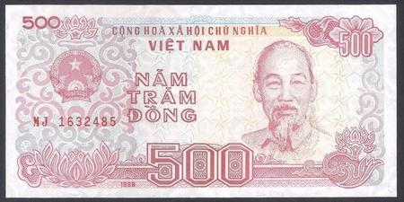 Wietnam 500 Dong 1988