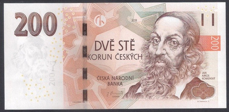 Czechy 200 Koron 2018