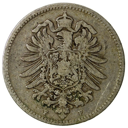 Niemcy 1 Marka 1874 F