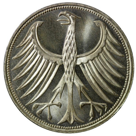 Niemcy 5 Marek 1974 F