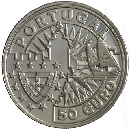 Portugalia 50 Euro 1996 - Filipa de Lencastre
