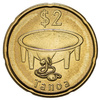 Fidżi 2 Dolary 2014 - Sokół wędrowny