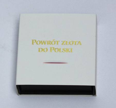 Polska 100 Złotych 2019 - Powrót złota do Polski