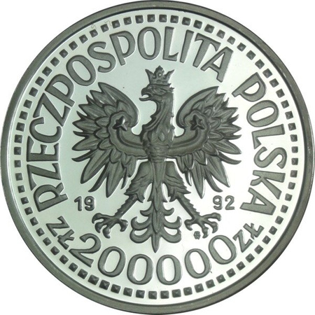Polska 200 000 Złotych 1992 - Władysław III Warneńczyk