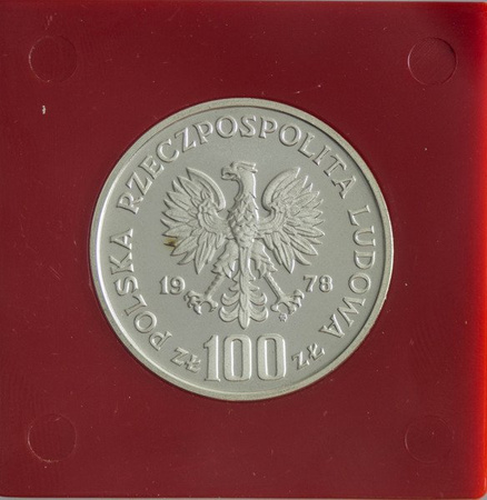 Polska 100 Złotych 1978 - Bóbr, Próba