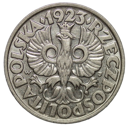 Polska 50 Groszy 1923 rok