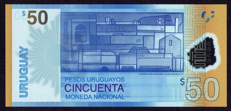 Urugwaj 50 Pesos 2017 - 50-lecie Banku