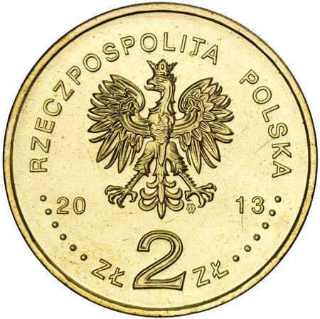 Polska 2 Złote 2013 - Niszczyciel Rakietowy Warszawa