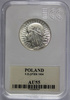 Polska 5 Złoty 1934 rok - Głowa Kobiety - GCN AU 55