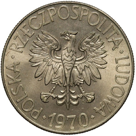 Polska PRL 10 Złotych 1970 - Tadeusz Kościuszko