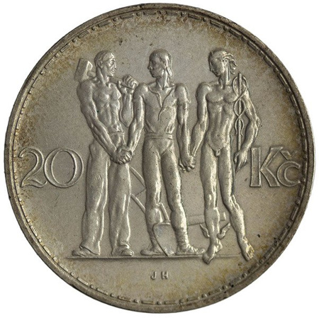 Czechosłowacja 20 Koron 1933