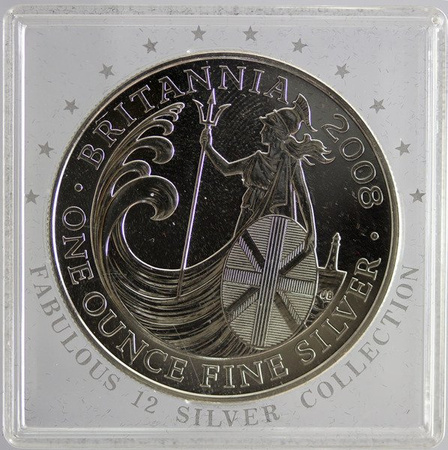 Wielka Brytania 2 Funty 2008 - Britannia, Fabulous 12