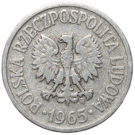 Polska PRL 20 Groszy 1965
