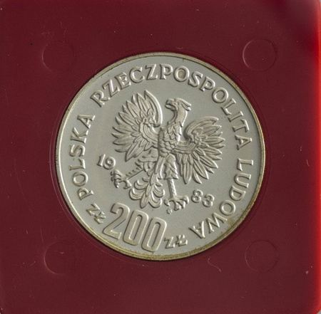 Polska 200 Złotych 1983 - 300 lat Odsieczy Wiedeńskiej, Próba
