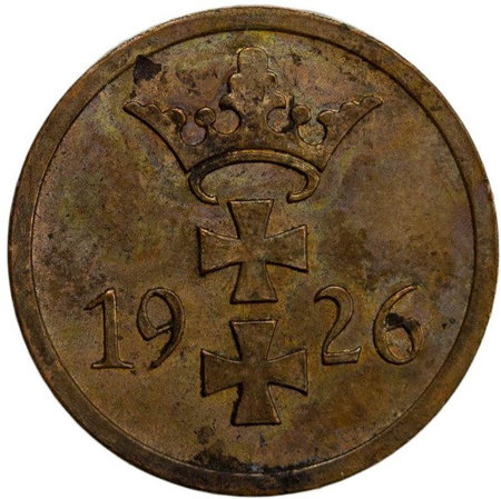 Wolne Miasto Gdańsk 1 Fenig 1926