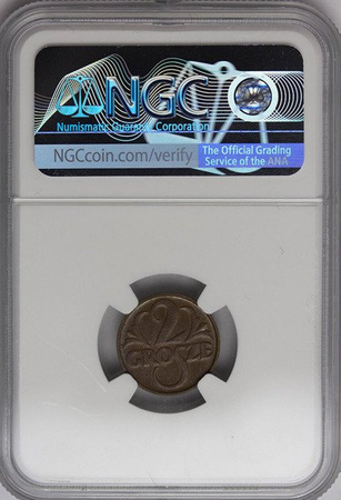 Polska 2 Grosze 1933 - MS 64