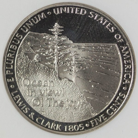 USA 5 Centów 2005 - NGC PF 69 Ultra Cameo