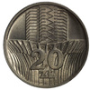 Polska 20 Złotych 1973 b.z. - Wieżowiec i kłosy