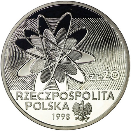 Polska 20 Złotych 1998 - 100 Lat Odkrycia Polonu i Radu