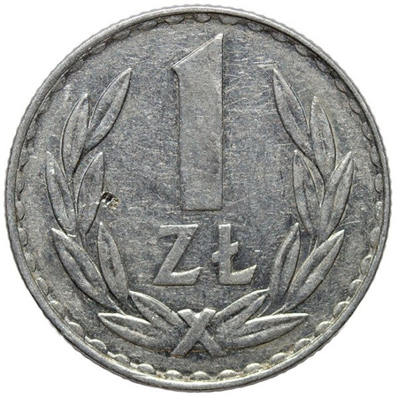 Polska PRL 1 Złoty 1981