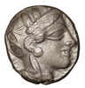 Grecja, Attyka, tetradrachma po 449 p.n.e., Ateny