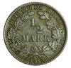 Niemcy 1/2 Marki 1918 A