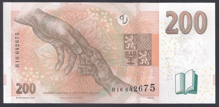 Czechy 200 Koron 2018