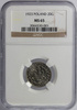 Polska 20 Groszy 1923 - NGC MS 65