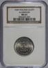 Polska 1 Złoty 1949 b.z. rok - NGC MS 65