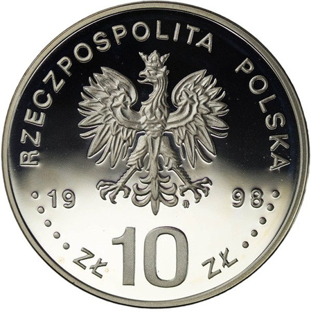 Polska 10 Złotych 1998 - Zygmunt III Waza