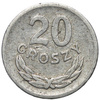 Polska PRL 20 Groszy 1968