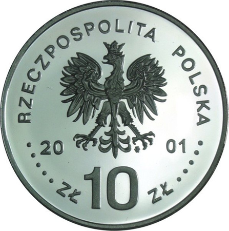 Polska 10 Złotych 2001 - Jan III Sobieski