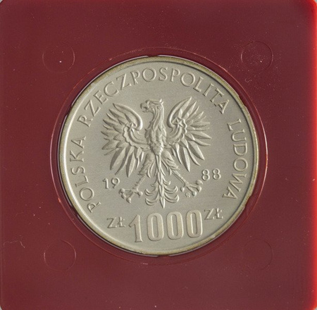 Polska 1 000 Złotych 1988 - Jadwiga, Próba