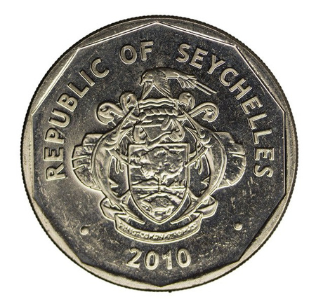 Seszele 5 Rupees 2010