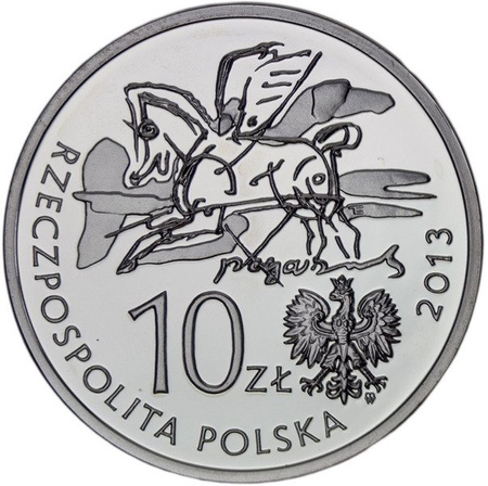 Polska 10 Złotych 2013 - Cyprian Norwid
