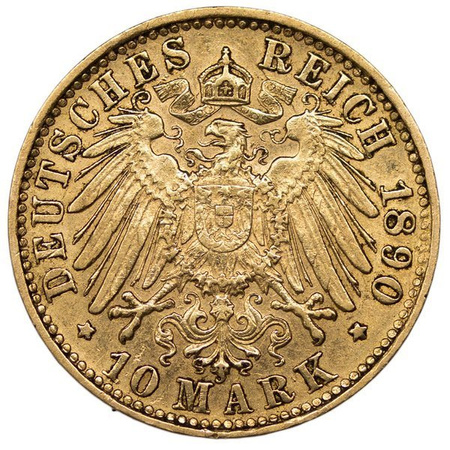 Niemcy (Bawaria) 10 Marek 1890 D
