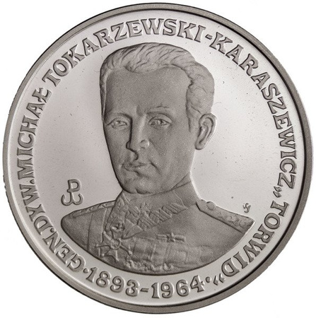 Polska 200 000 Złotych 1991 - Gen. Michał Tokarzewski-Karaszewicz "Torwid"