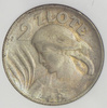 Polska 2 Złote 1924 - Literka H, Grading NGC XF45