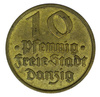Wolne Miasto Gdańsk 10 Fenigów 1932