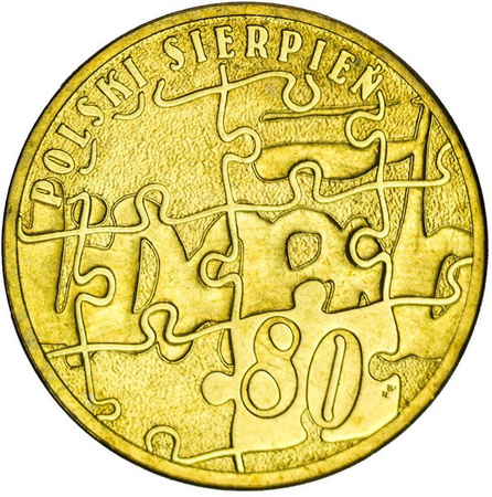 Polska 2 Złote 2010 - Sierpień 1980