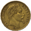 Francja 20 Franków 1869 BB - Napoleon III